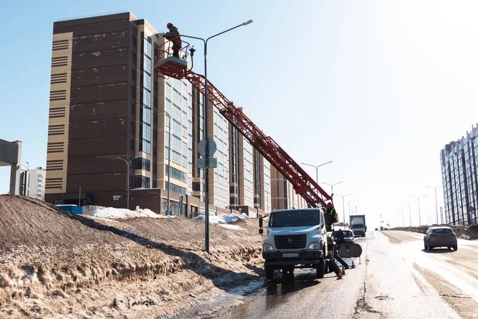 **АО «Горсвет»: итоги недели — новые светильники, забота о безопасности и подготовка к паводку** **АО «Горсвет»: итоги недели — новые светильники, забота о безопасности и подготовка к паводку**