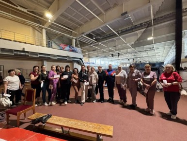 Готов к труду и обороне!. В преддверии Дня работника культуры, который отмечается 25 марта, сотрудники сферы сдали нормативы ГТО, зарядились энергией и укрепили здоровье