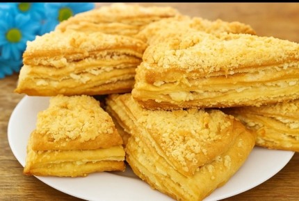 Нежное пирожное из простых ингредиентов