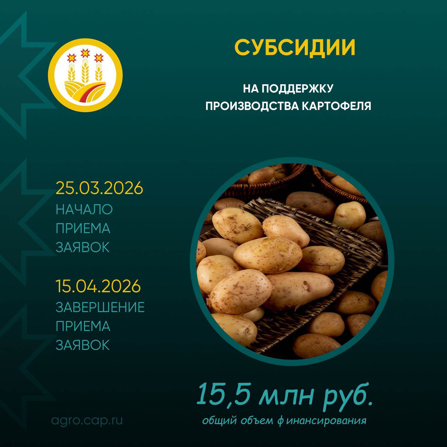 Продолжаем поддерживать растениеводство, субсидии на зерно и картофель Продолжаем поддерживать растениеводство, субсидии на зерно и картофель