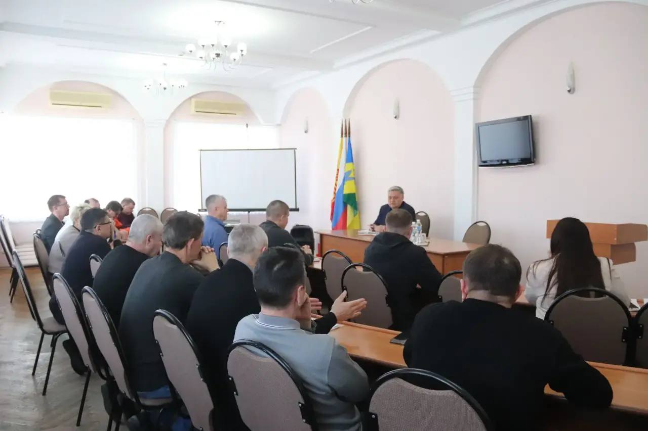 Состоялось очередное совещание с представителями УК Состоялось очередное совещание с представителями УК