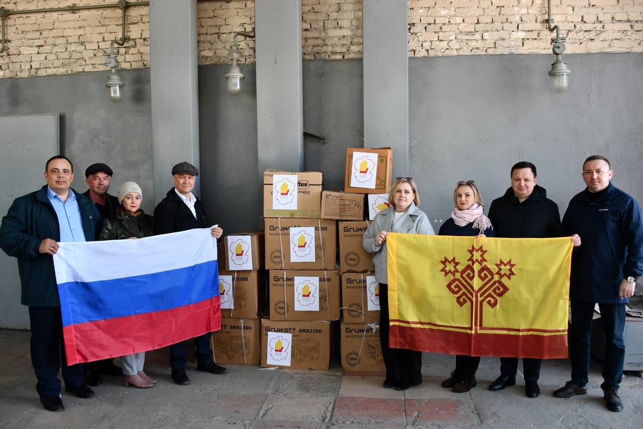 Избирательные комиссии Чувашской Республики передали гуманитарную помощь для бойцов, участвующих в специальной военной операции