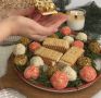 Уютные закуски в виде шариков для домашних праздников
