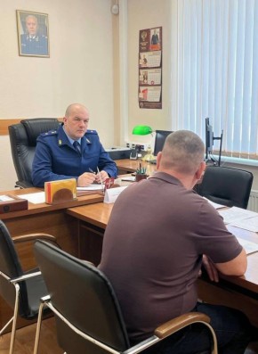 Заместитель прокурора Чувашии Александр Грязников посетил Комсомольский муниципальный округ