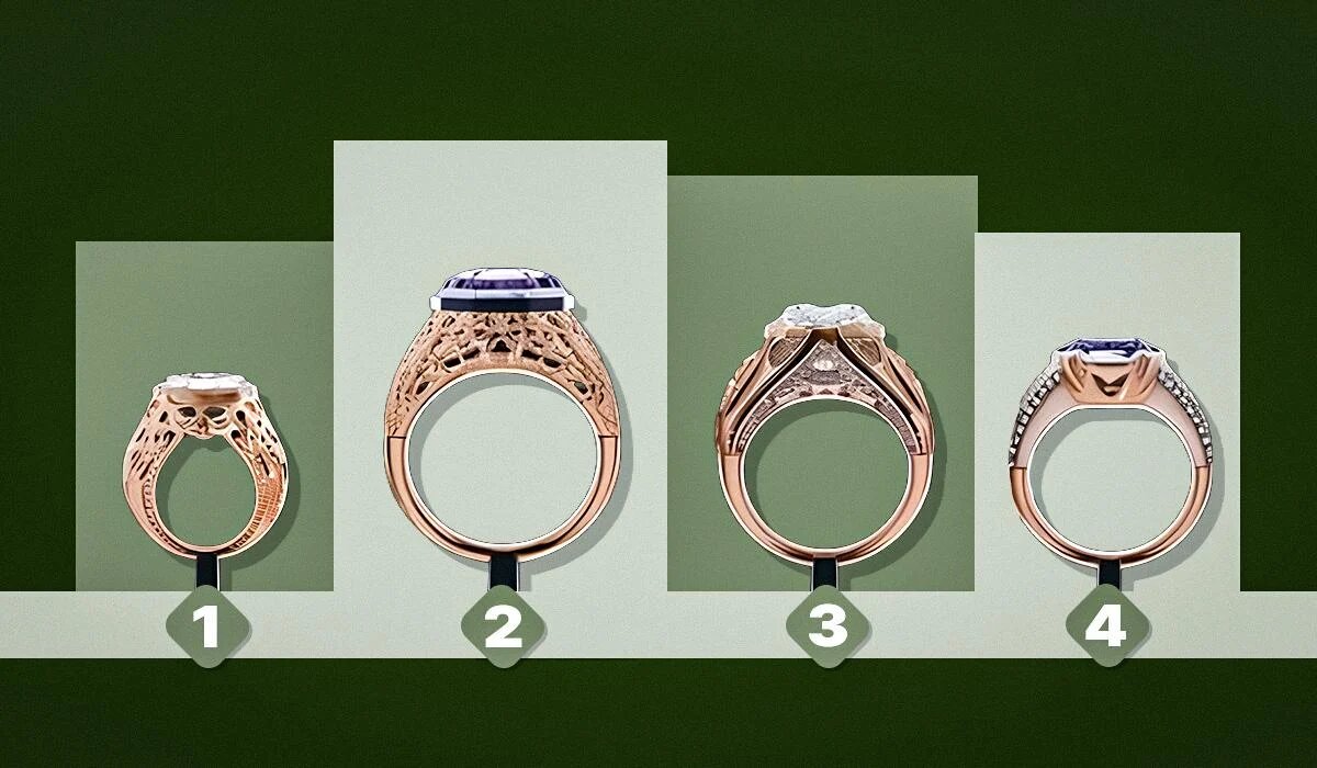Какое кольцо вы выберете: узнайте свою элегантность с помощью простого теста