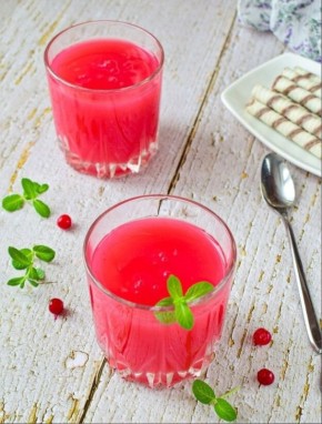 Как приготовить ароматный кисель из брусники