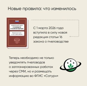 Россельхознадзор напоминает пчеловодам и аграриям о скоординированных действиях для защиты пчел от отравления пестицидами