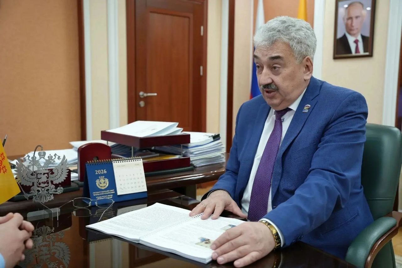 Леонид Черкесов: В Госсовет направлен доклад Уполномоченного по правам человека в Чувашской Республике за 2025 год. С Сергеем Самостюком в ходе рабочей встречи обсудили вопросы взаимодействия между парламентом и институтом... Леонид Черкесов: В Госсовет направлен доклад Уполномоченного по правам человека в Чувашской Республике за 2025 год. С Сергеем Самостюком в ходе рабочей встречи обсудили вопросы взаимодействия между парламентом и институтом...