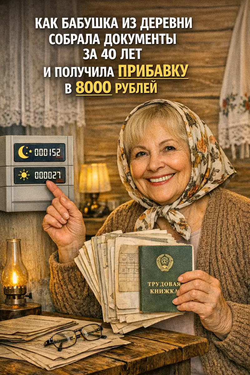 Как бабушка из деревни преобразила свою жизнь, собрав документы за 40 лет