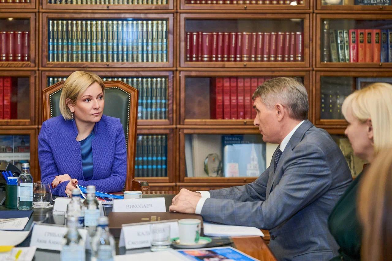 Ольга Любимова: Встретилась с Главой Республики Чувашия Олегом Николаевым