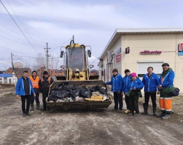 Знакомьтесь, настоящие пионеры чистоты нашего города!