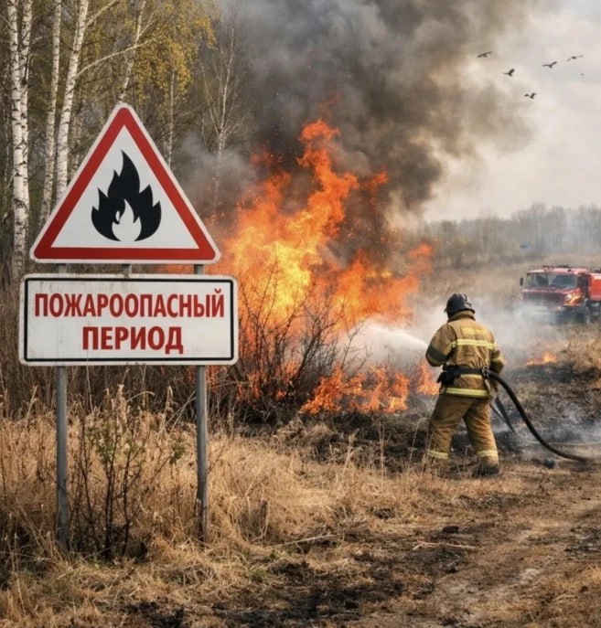 С 10 апреля в Чувашии стартует пожароопасный сезон