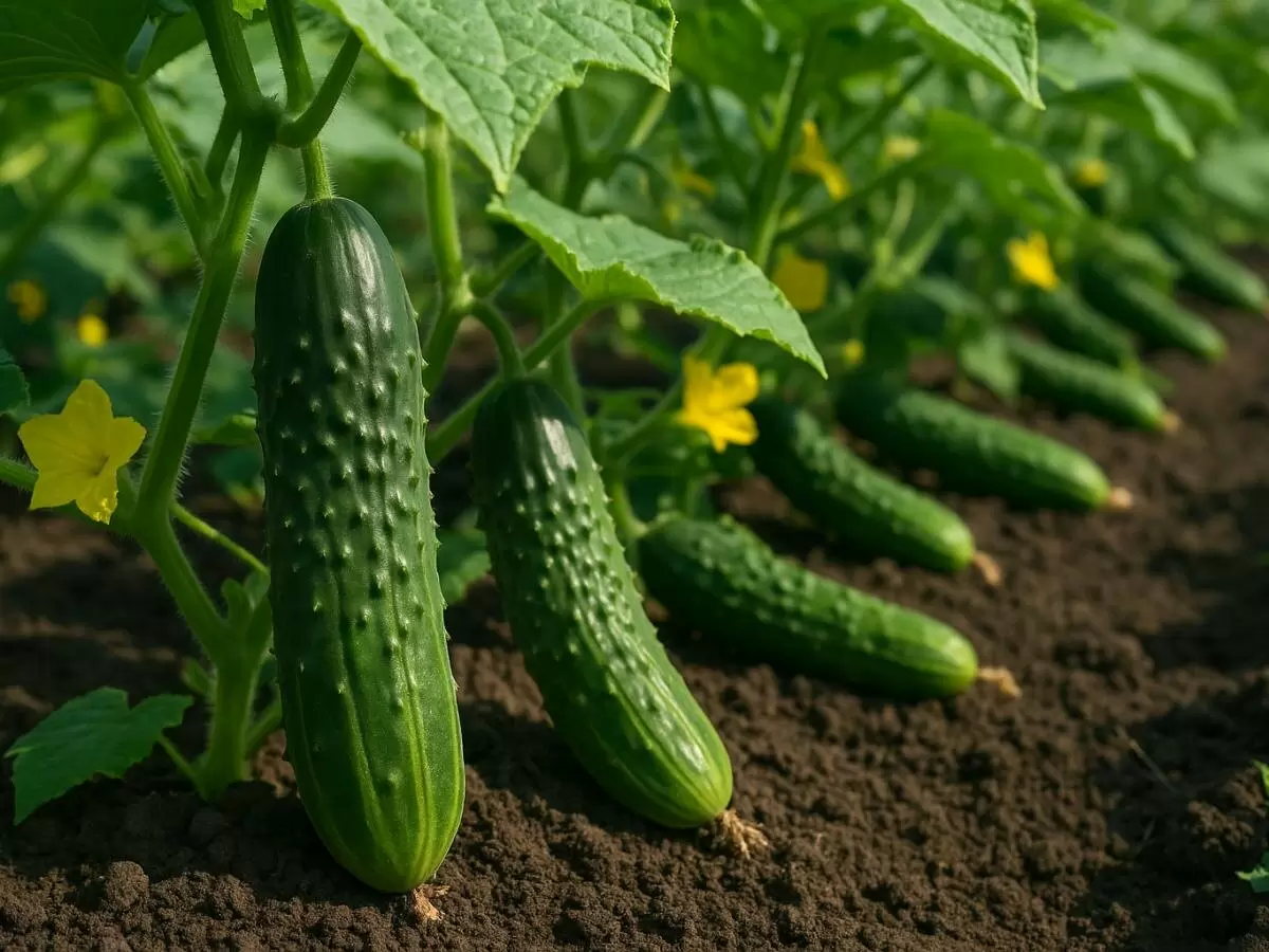 Угроза огуречным грядкам: Как справиться с загадочной болезнью жабьего листа