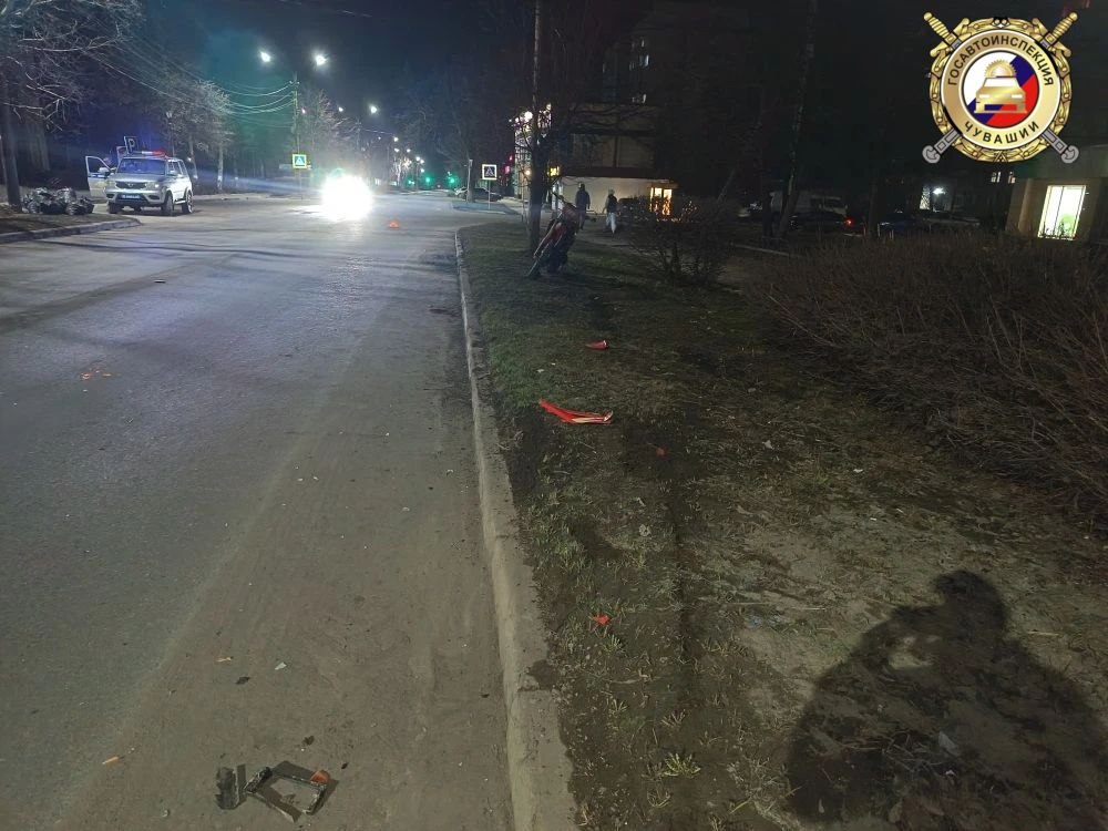 13 апреля 2026 года в Алатыре произошло ДТП с участием несовершеннолетнего питбайкера 13 апреля 2026 года в Алатыре произошло ДТП с участием несовершеннолетнего питбайкера