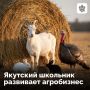 Герман Бережнов из якутского села Бердигестях разработал проект «Агротуризм для юных фермеров»