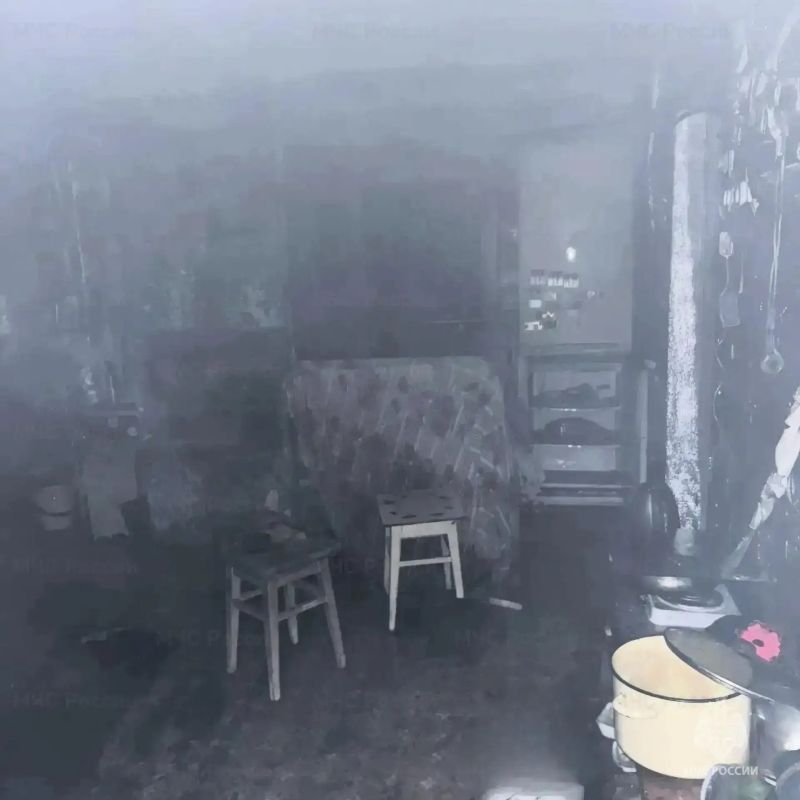 В Батыревском округе при пожаре пострадала сельчанка