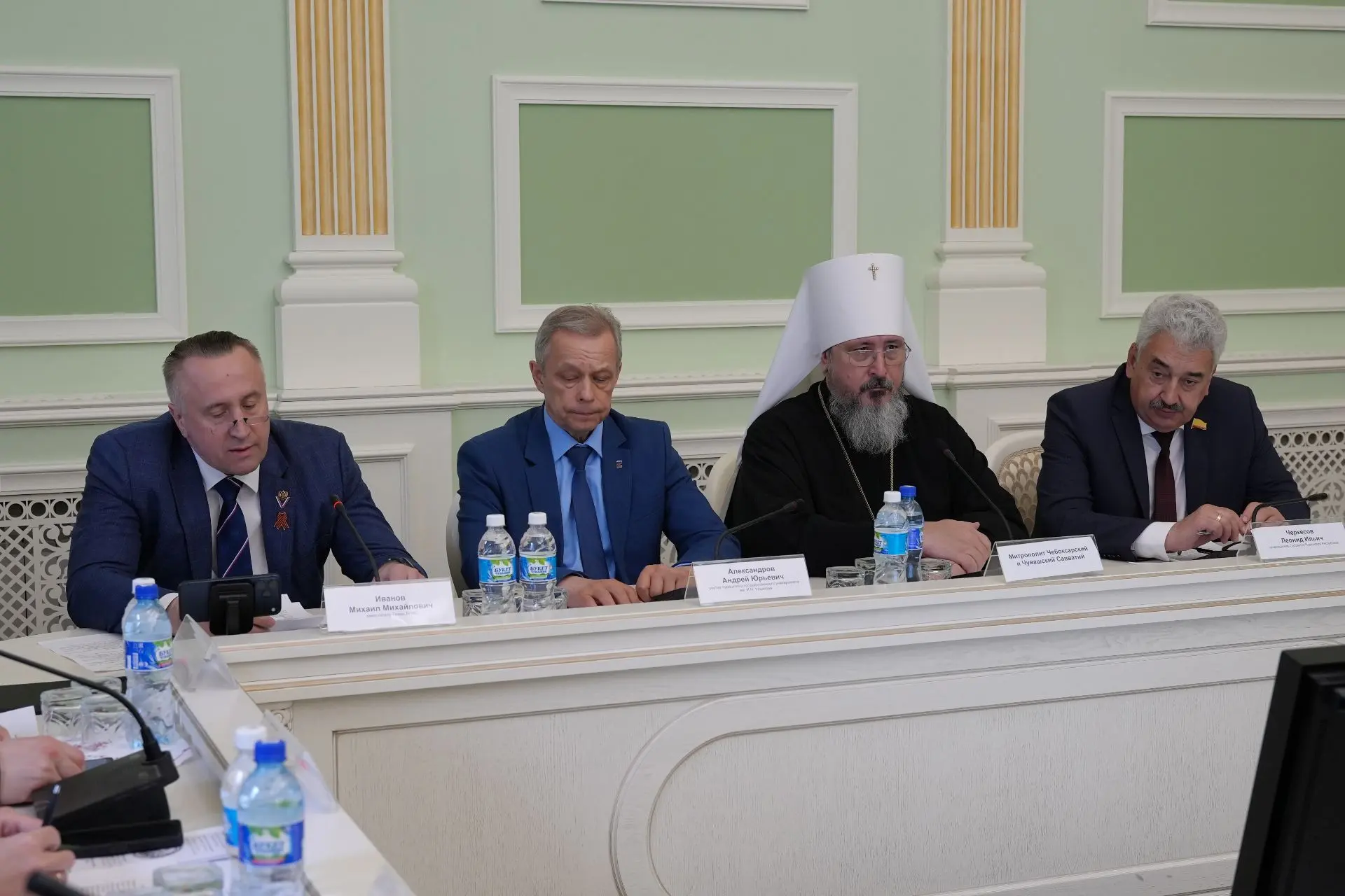 Леонид Черкесов: В Чебоксарах прошло выездное совещание Всемирного Русского Народного Собора под председательством Митрополита Чебоксарского и Чувашского Савватия