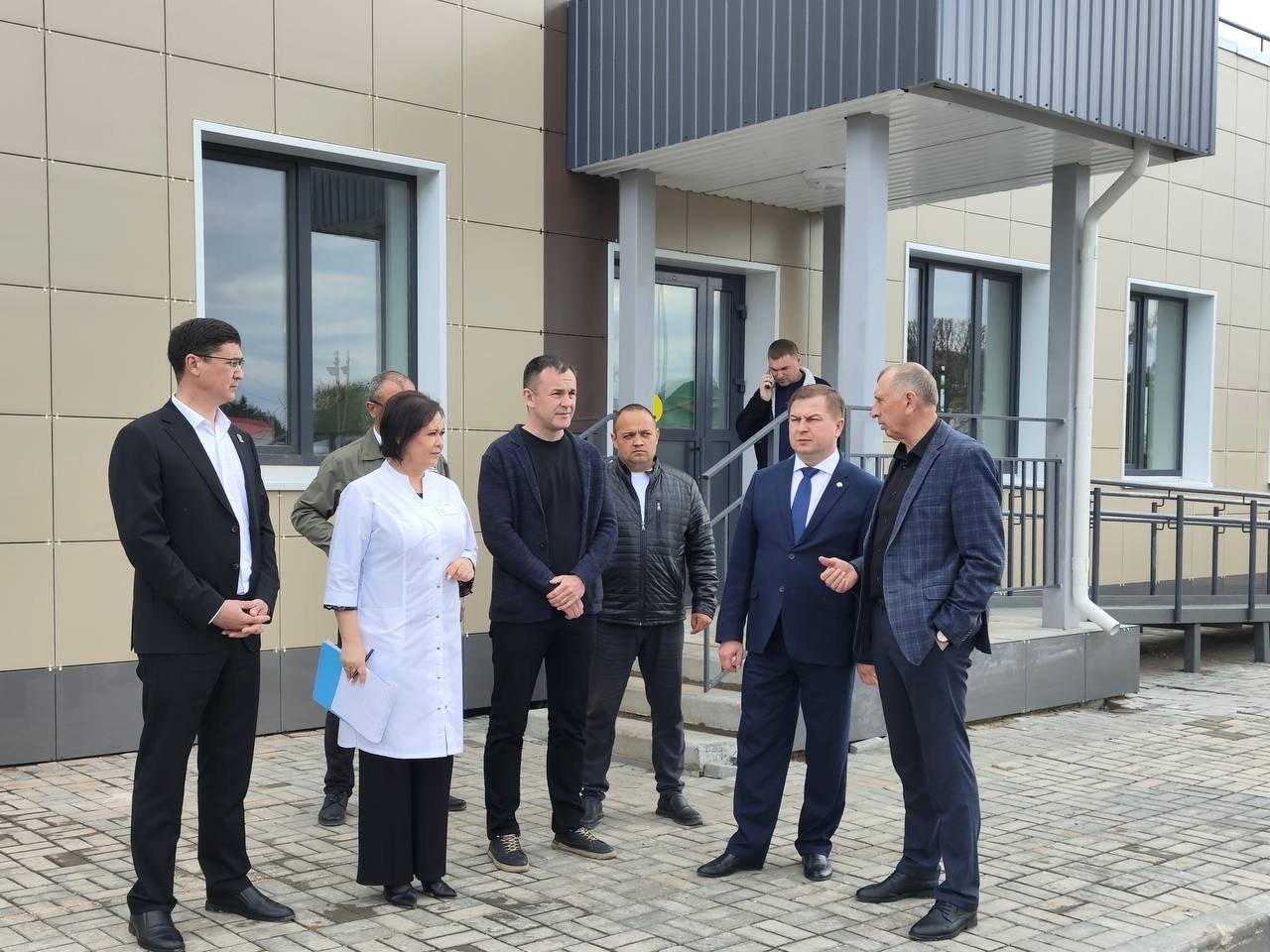 Новая поликлиника в Моргаушах готовится к встрече с пациентами Новая поликлиника в Моргаушах готовится к встрече с пациентами
