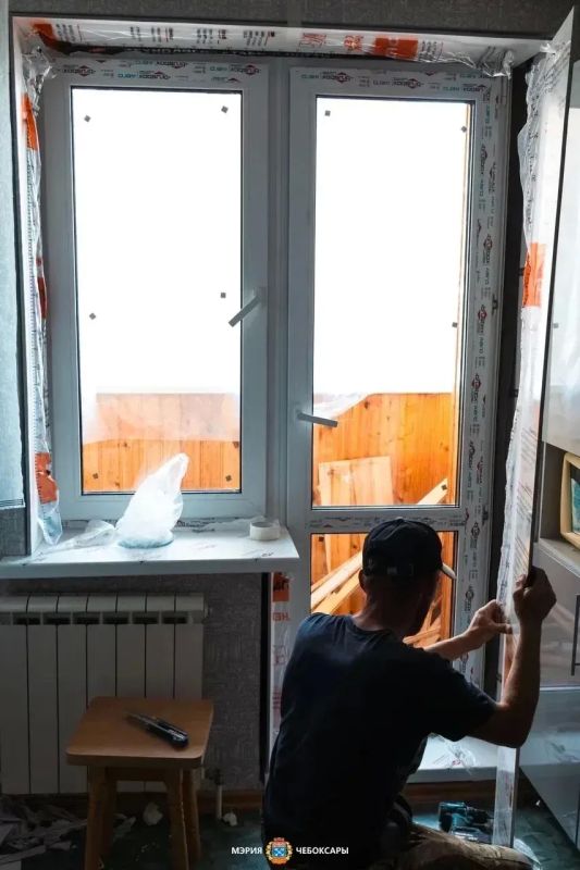 В Чебоксарах продолжается восстановление домов В Чебоксарах продолжается восстановление домов