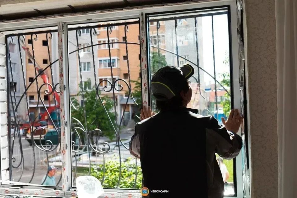 В Чебоксарах продолжается восстановление домов В Чебоксарах продолжается восстановление домов