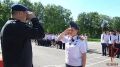 В Чебоксарах в Кадетской школе имени генерал-майора милиции В. Архипова учащиеся полицейских классов приняли Присягу кадета