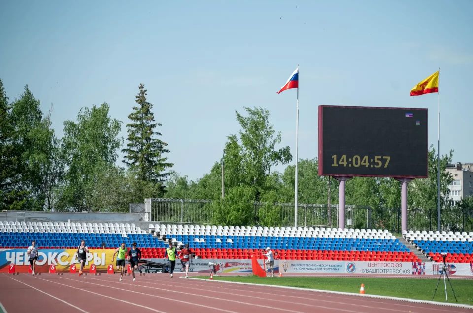 В Чебоксарах на стадионе "Олимпийский" пройдут чемпионат и первенство ПФО по легкой атлетике