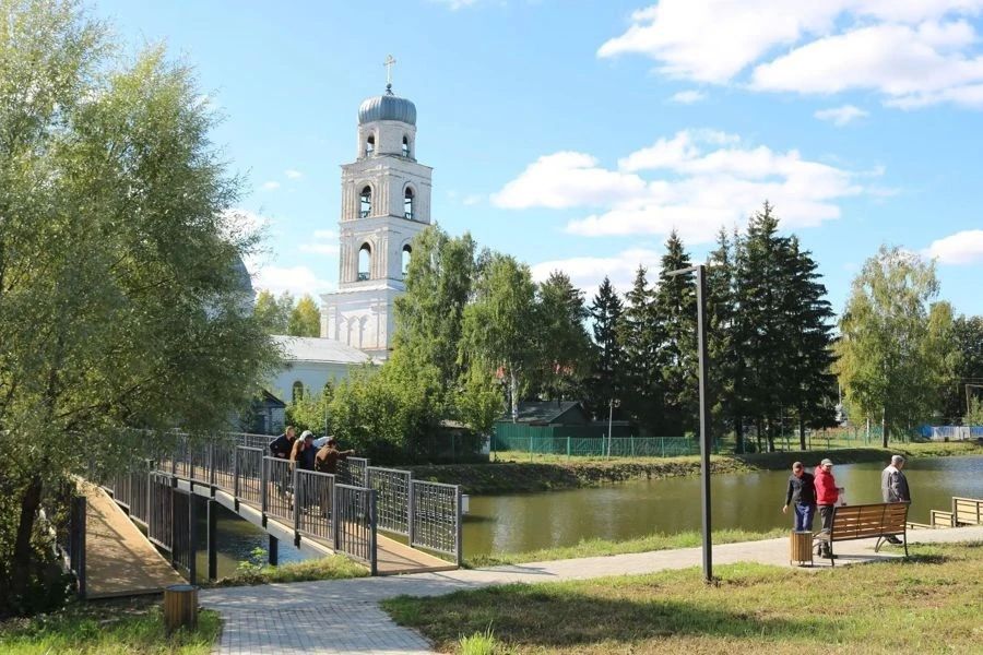 В Красных Четаях установят объединённую зону охраны для Воскресенской церкви, старой школы и народного музея