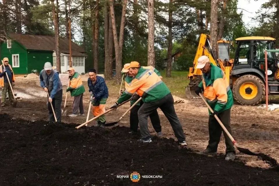 В детском лагере «Волна» завершаются работы В детском лагере «Волна» завершаются работы