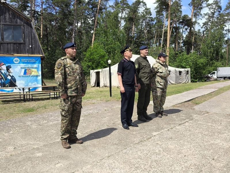 В Заволжье Чебоксар состоялось открытие учебно-полевого выхода учеников Кадетской школы имени генерал-майора милиции В. Архипова В Заволжье Чебоксар состоялось открытие учебно-полевого выхода учеников Кадетской школы имени генерал-майора милиции В. Архипова