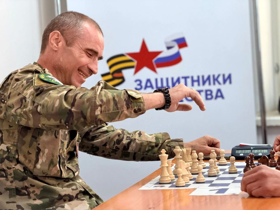 В Чувашии прошел первый республиканский шахматный турнир среди ветеранов СВО и боевых действий
