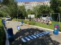 Знать правила — быть в безопасности: воспитанники чебоксарского детсада встретились с инспектором ГИБДД
