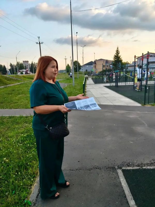 Лето в разгаре, а родительский патруль Кугесьского лицея держит руку на пульсе Лето в разгаре, а родительский патруль Кугесьского лицея держит руку на пульсе