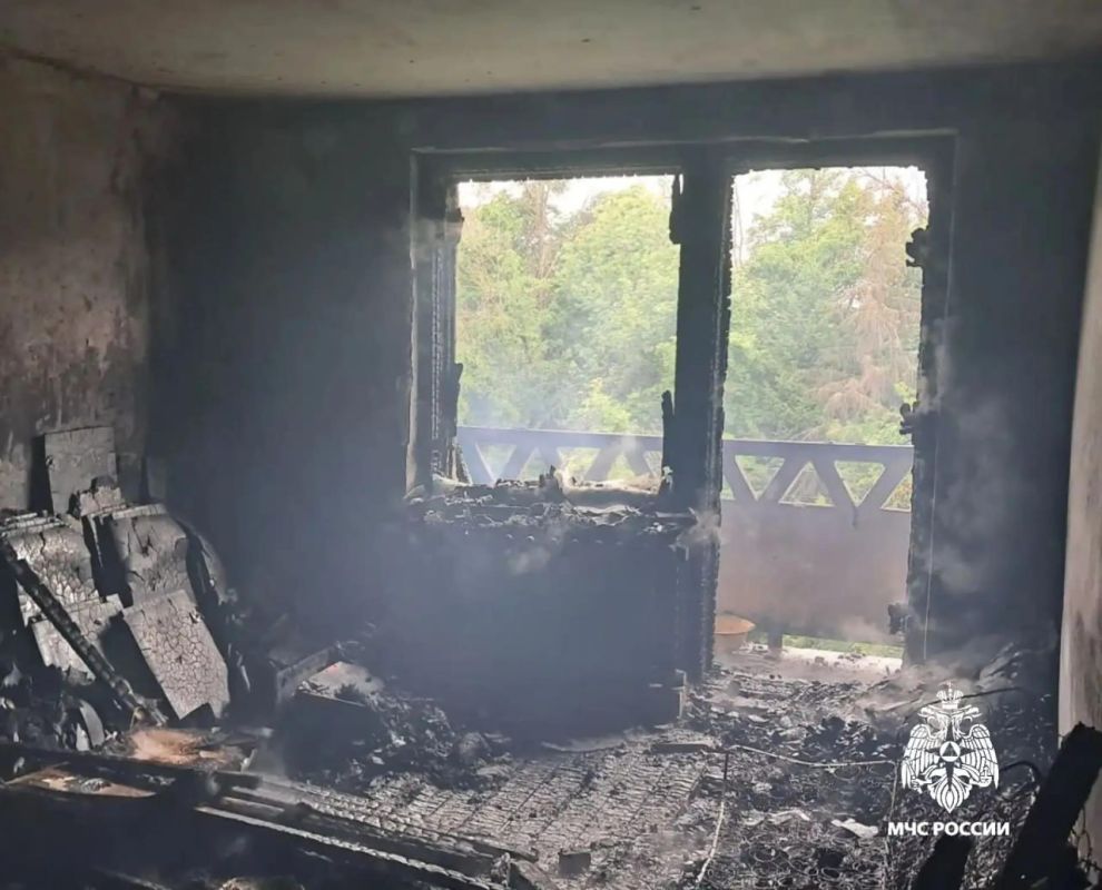 В Ярославке при пожаре погиб 51-летний мужчина