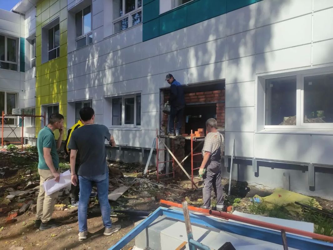 В чебоксарских школах продолжается капитальный ремонт В чебоксарских школах продолжается капитальный ремонт