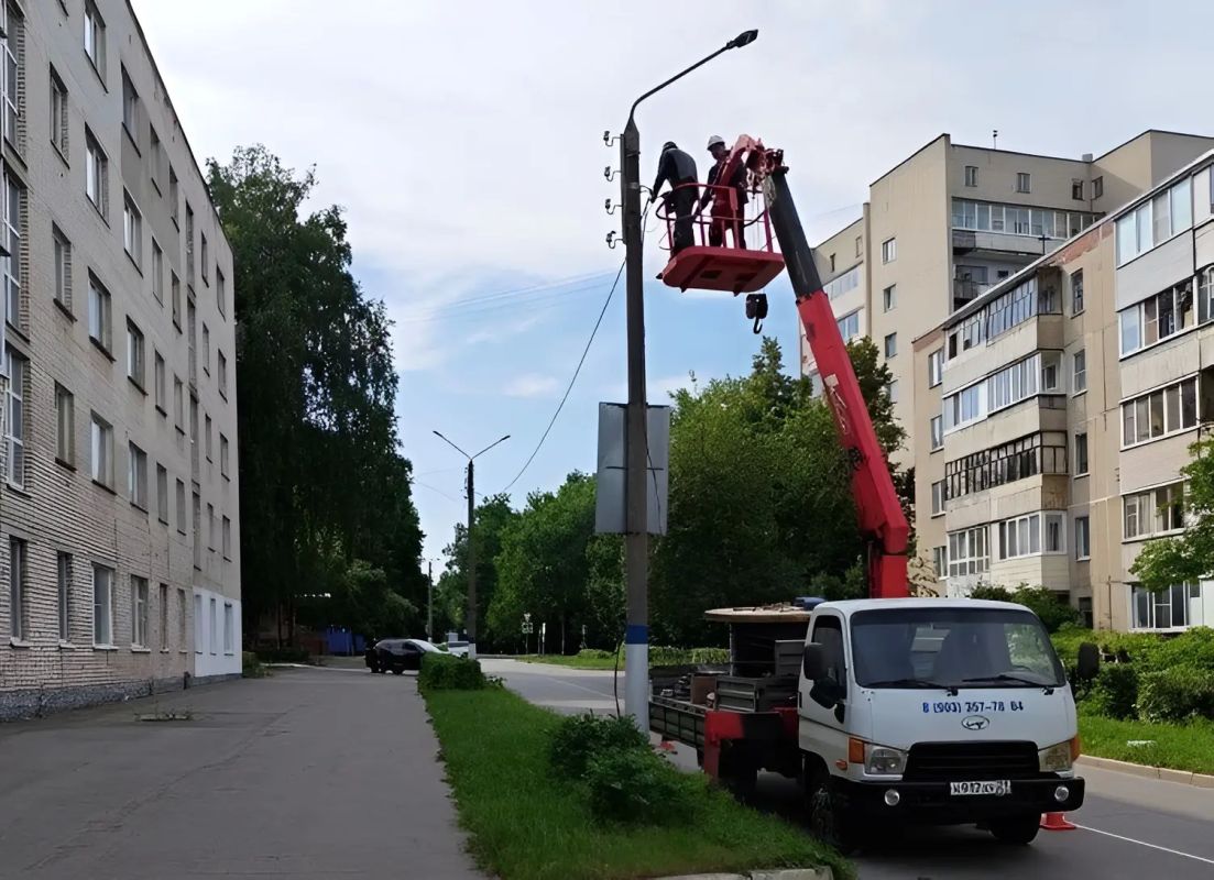 В Новочебоксарске обновляют уличное освещение