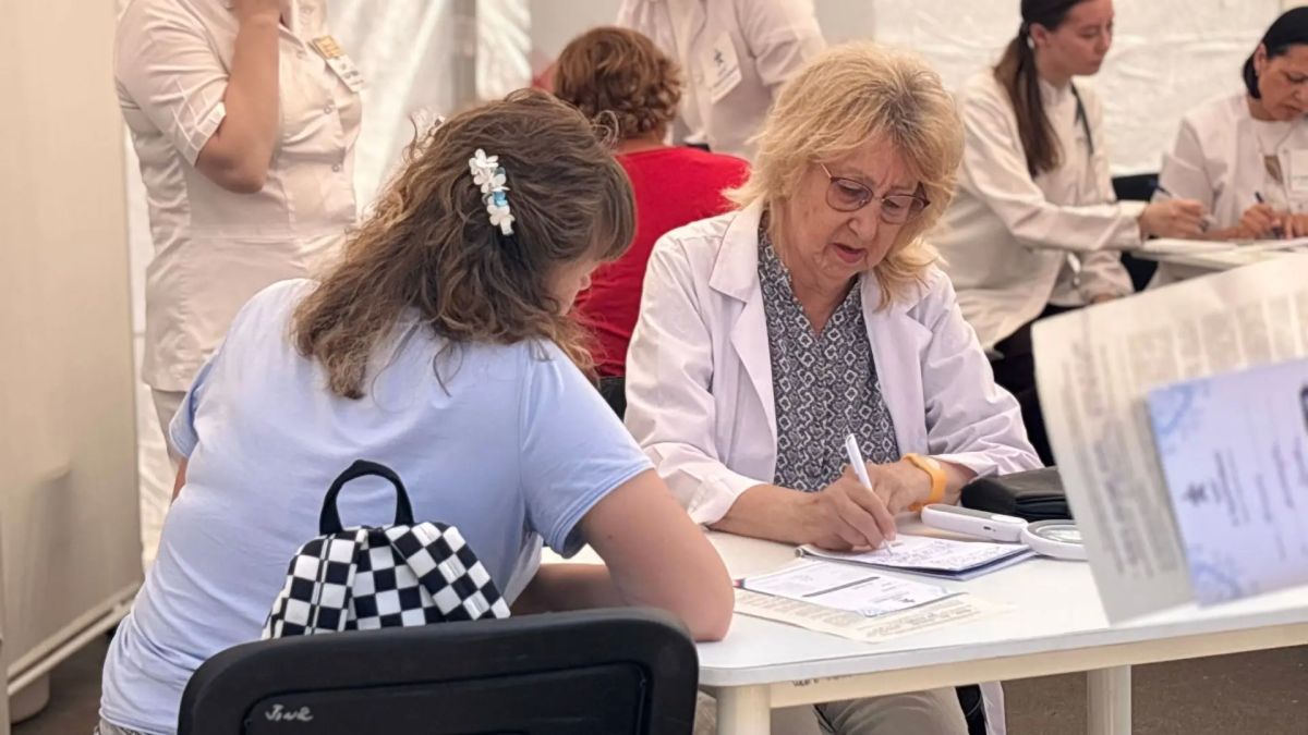 Прямо сейчас у ТК «Центральный» можно проверить своё здоровье Прямо сейчас у ТК «Центральный» можно проверить своё здоровье