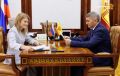 Олег Николаев встретился с новым управляющим Чувашским отделением Сбербанка