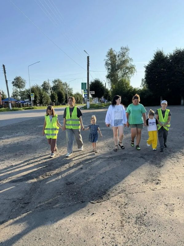 На страже летних каникул: родители Шемуршинской школы Чувашской Республики вышли в патруль