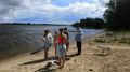 В целях обеспечения детской безопасности летом представители администрации Карамышевского территориального отдела, руководство местной школы и активные родители проверили прибрежную зону