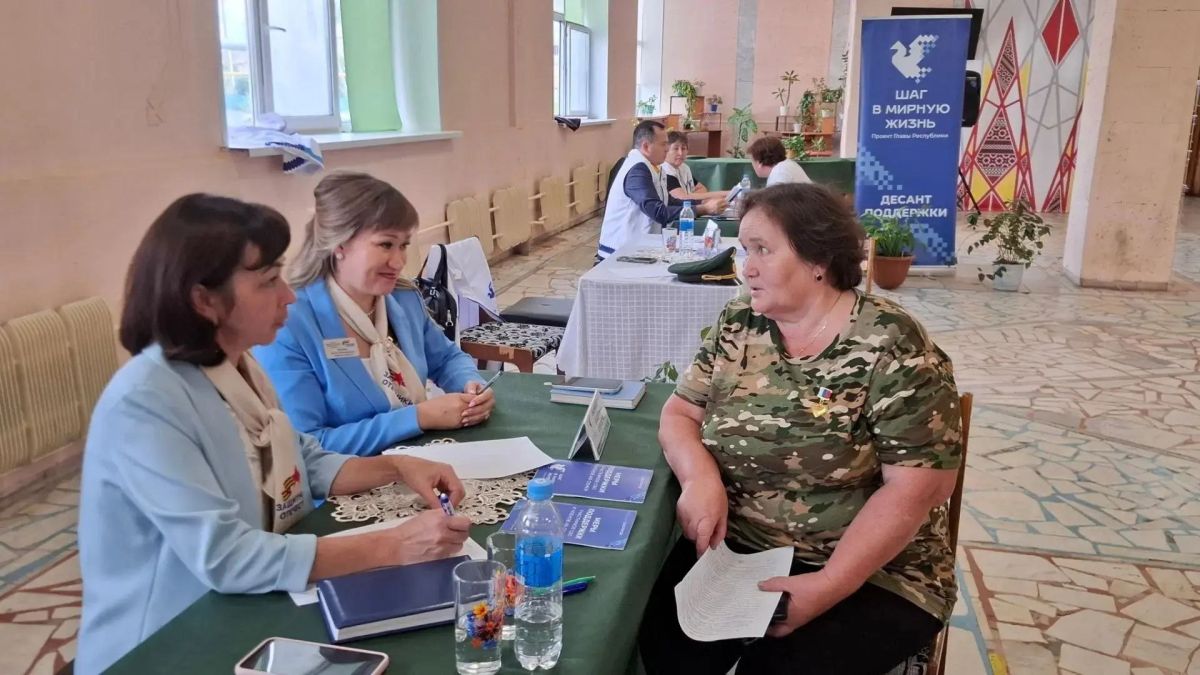 «Десант поддержки» решил более 3 тысяч вопросов бойцов СВО из Чувашии и их семей «Десант поддержки» решил более 3 тысяч вопросов бойцов СВО из Чувашии и их семей