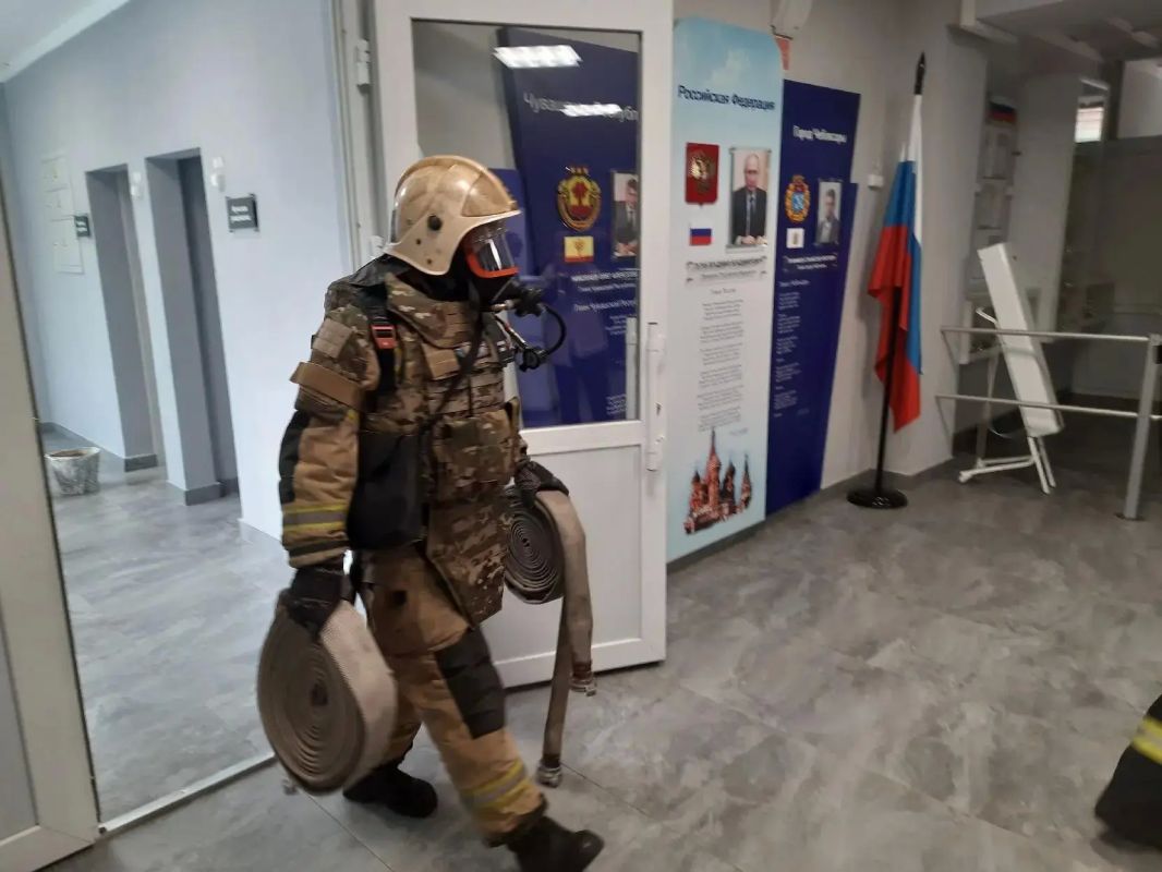 Чувашия приняла участие в масштабном всероссийском учении Чувашия приняла участие в масштабном всероссийском учении