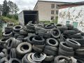Старые шины. Жители Чувашии за месяц собрали их свыше 8 тысяч