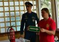 «Костёр не игрушка, а огнетушитель — не экспонат»: открытый урок безопасности в лагере «Космонавт»
