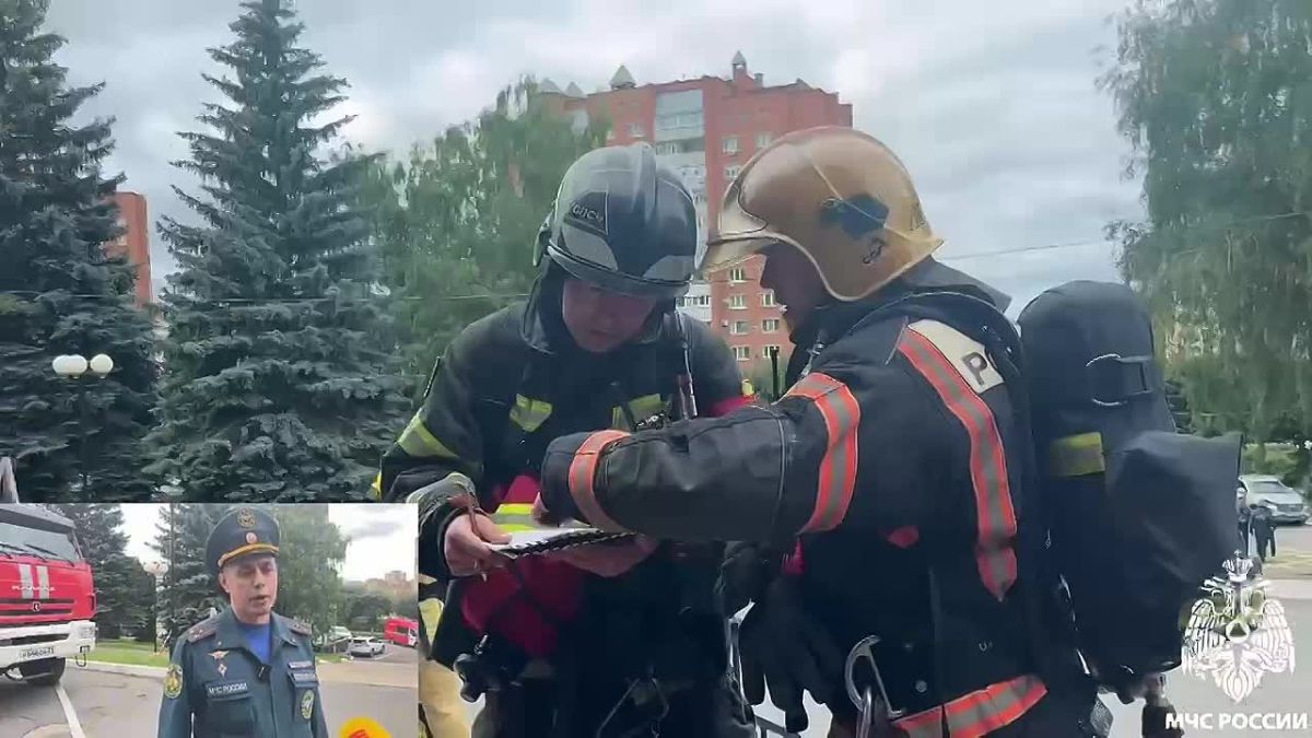 Когда секунды на счету: сегодня, 27 августа, в Чебоксарах прошли пожарно-тактические учения!