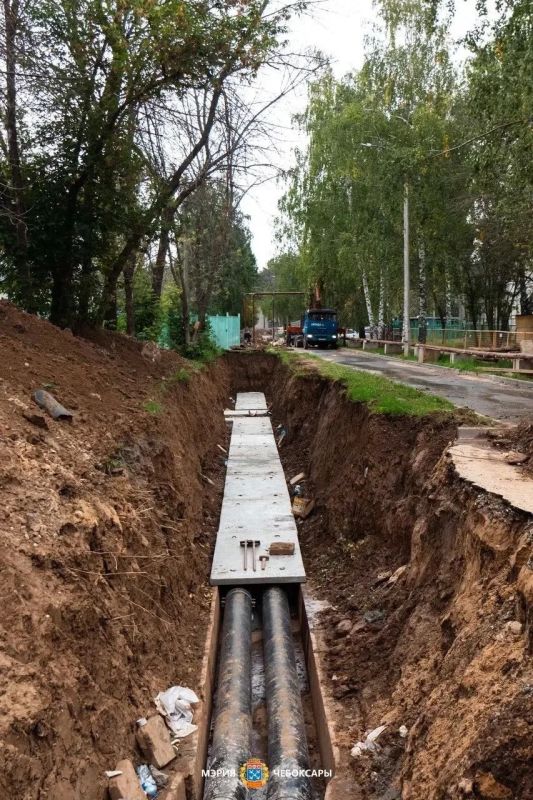 В Северо-Западном районе продолжается масштабная замена тепловых сетей В Северо-Западном районе продолжается масштабная замена тепловых сетей
