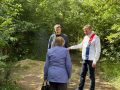 На мосту через реку Кукшум обновляют освещение и пешеходные дорожки
