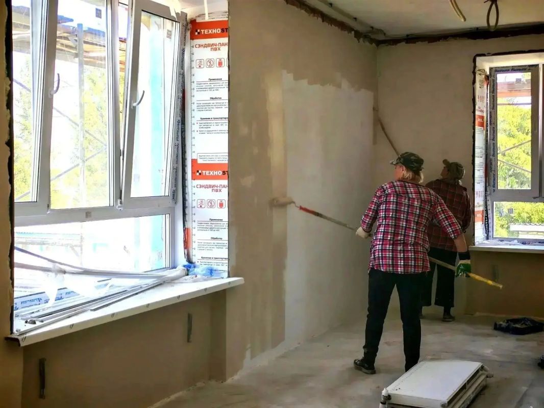В Козловском округе близится к финишу капремонт детского сада «Василёк», расположенного на станции Тюрлема В Козловском округе близится к финишу капремонт детского сада «Василёк», расположенного на станции Тюрлема