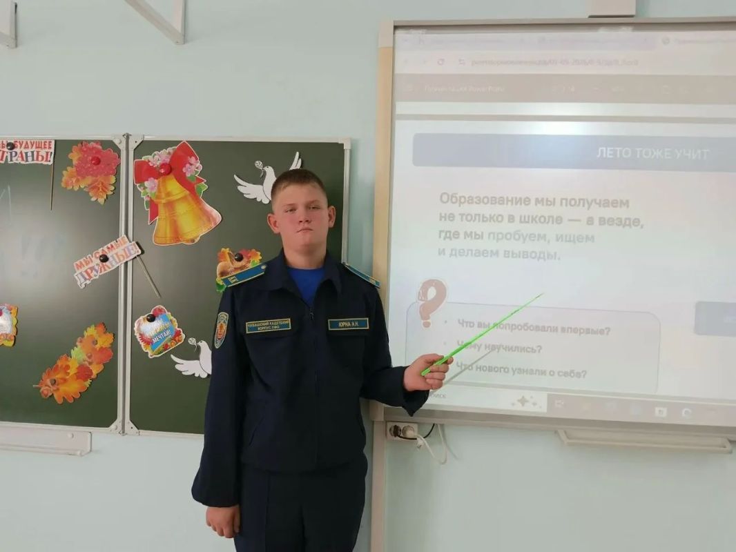 1 сентября в Чувашском кадетском корпусе состоялось тематическое занятие, посвященное Дню знаний 1 сентября в Чувашском кадетском корпусе состоялось тематическое занятие, посвященное Дню знаний