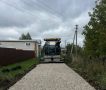 В деревне Яуши ведутся работы по строительству дороги по улице Новояушская