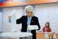 Алла Салаева проголосовала в Чебоксарском кооперативном институте